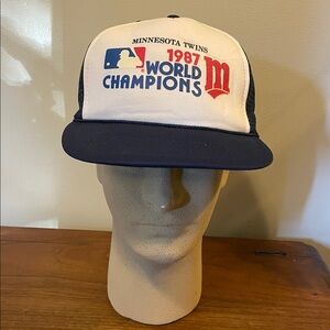 Minnesota Twins 1987 World Champions Cap